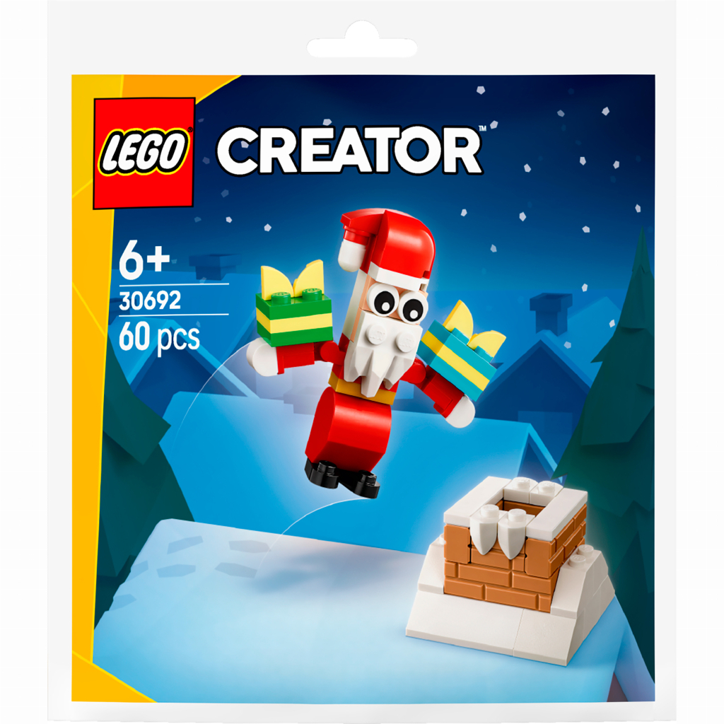 Конструктор LEGO recruitment Creator Різдвяні забави з димарем із Сантою (30692) - зображення 1