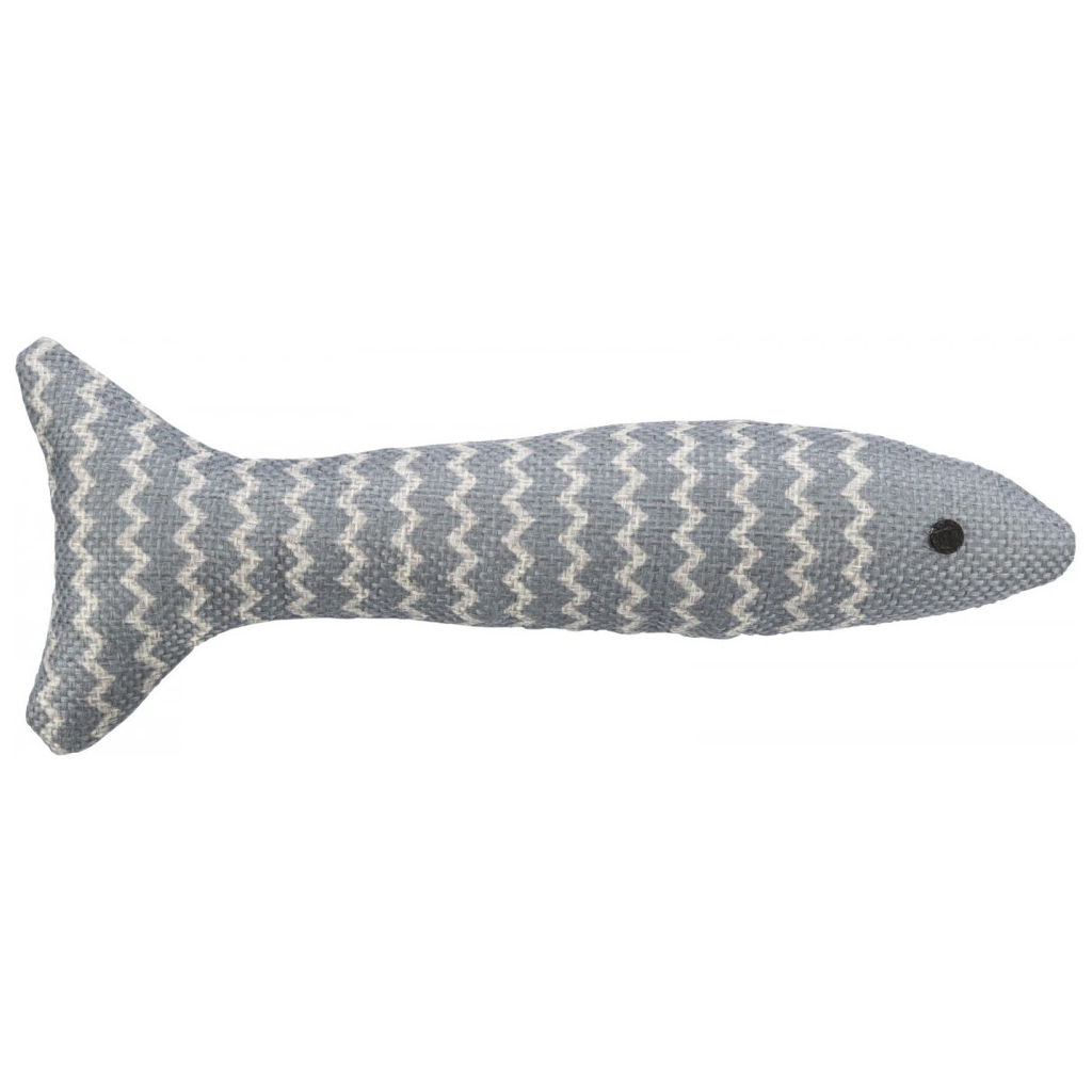 Іграшка для котів Trixie Риба з котячою м'ятою Поліестер Кольорова 20 см (4011905411187) - изображение 3