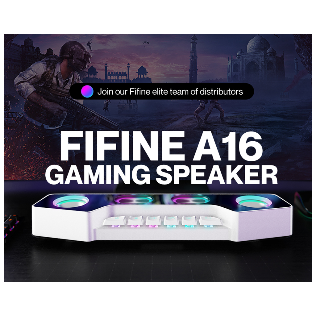 Акустична система Fifine A16 RGB Black (A16) - зображення 5