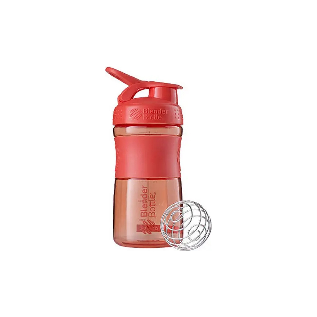 Шейкер спортивний BlenderBottle SportMixer 20oz/590ml Coral (SM 20oz Coral) - зображення 2