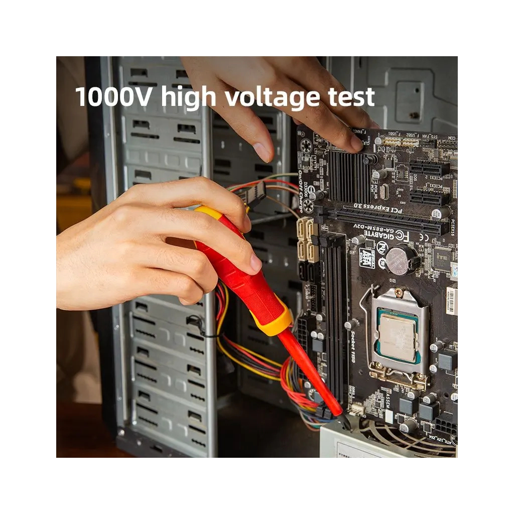 Викрутка Deli ізольована хрестова PH2 x 100 мм (EDL516100) - зображення 2