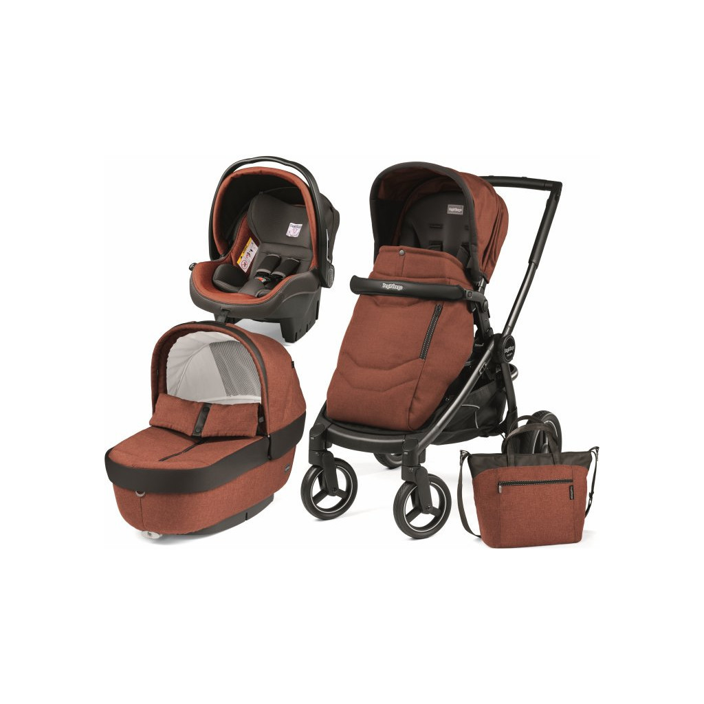 Коляска Peg-Perego 3 в 1 Book Plus Terracotta (PACK02-00000000004) - зображення 7