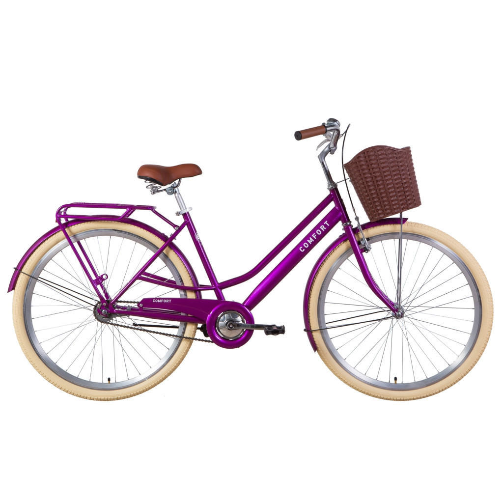 Велосипед Дорожник 28" COMFORT FEMALE рама-19,5" 2021 Purple (OPS-D-28-196) - зображення 1
