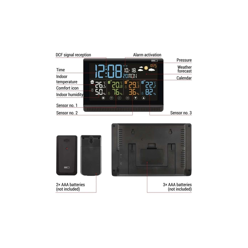 Метеостанція EMOS E8614 - зображення 11