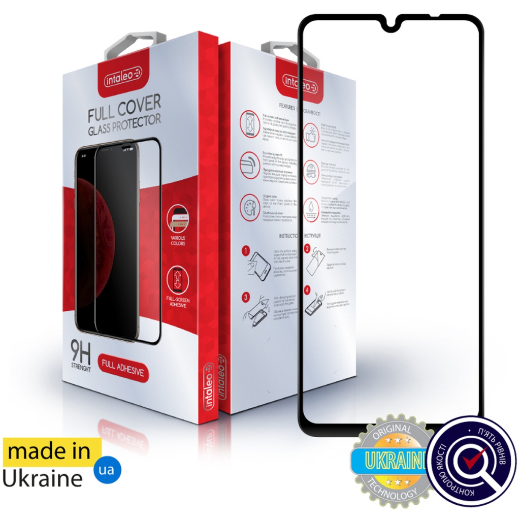 Скло захисне Intaleo Full Glue Xiaomi Redmi 14C Black (1283126598722) - зображення 1