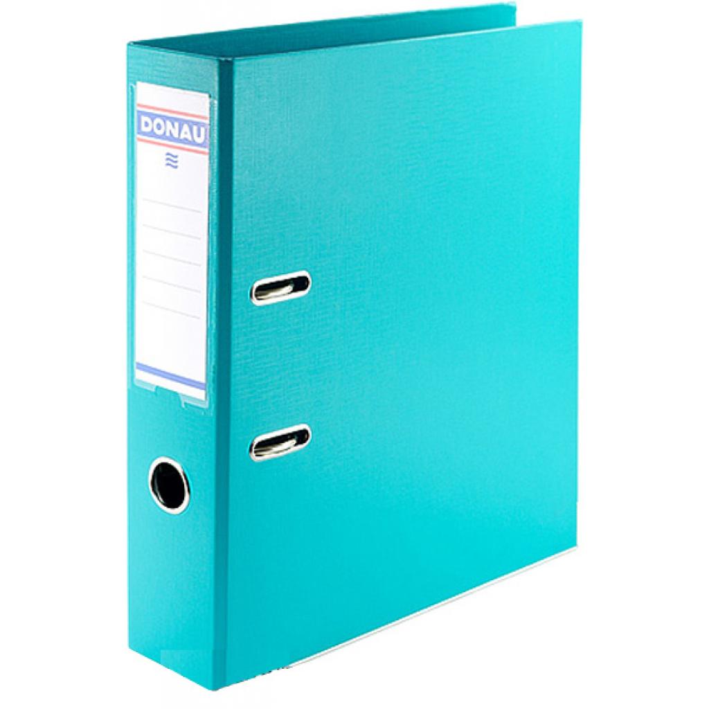 Папка - реєстратор Donau A4, 2 rings, ширина70, MASTER turquoise (3970001M-24) - зображення 1