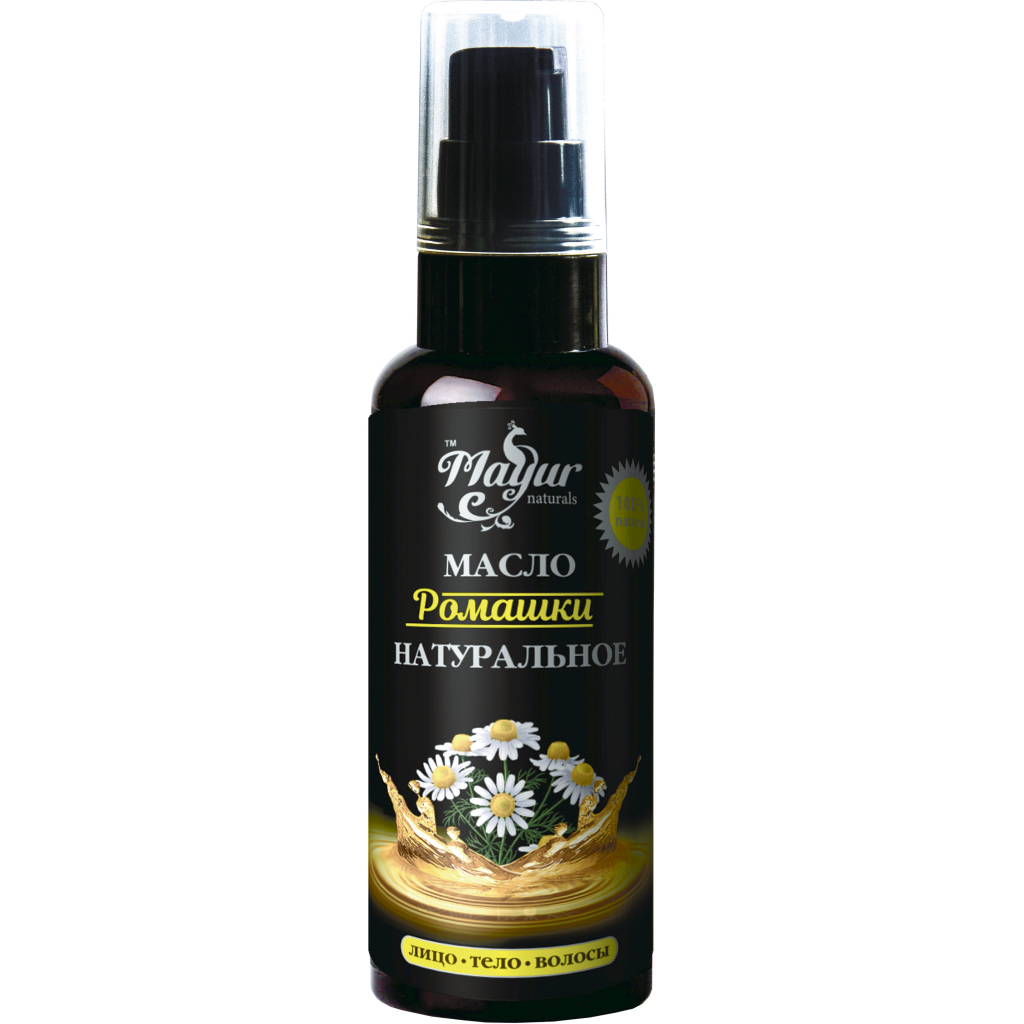 Олія для тіла Mayur Ромашкова 50 мл (4820189560982) - изображение 1