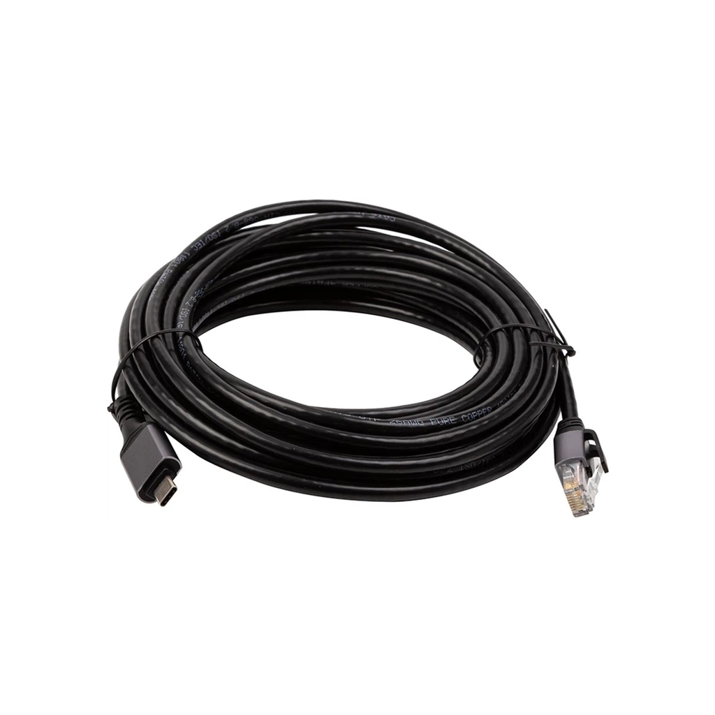 Дата кабель USB-C to RJ45 Ethernet 7.5m PowerPlant (CA914951) - зображення 2