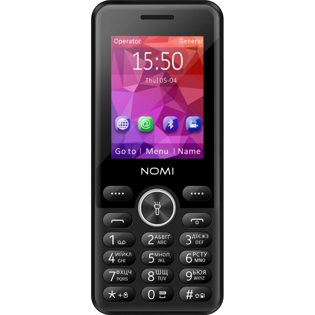 Мобільний телефон Nomi i2412 Black - зображення 2