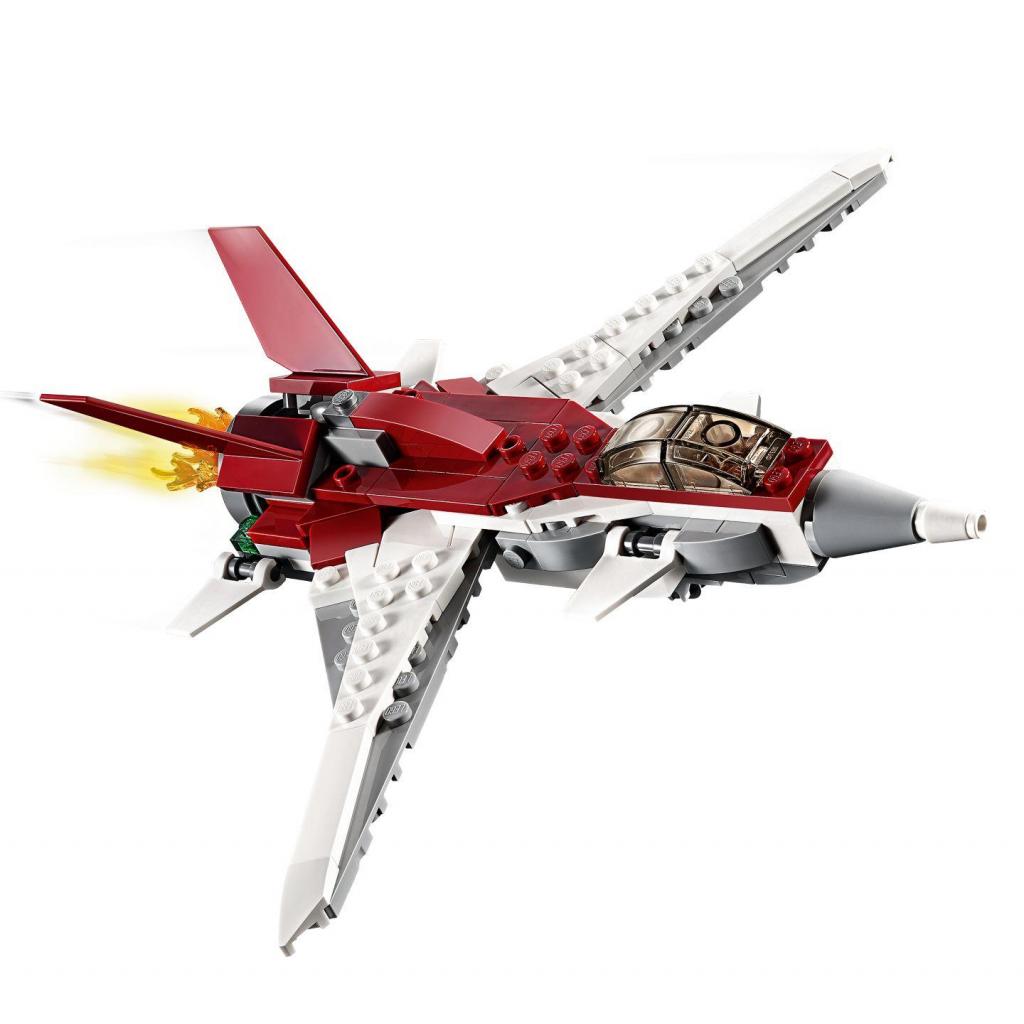 Конструктор LEGO Creator Футуристичний літак 157 деталей (31086) - зображення 7