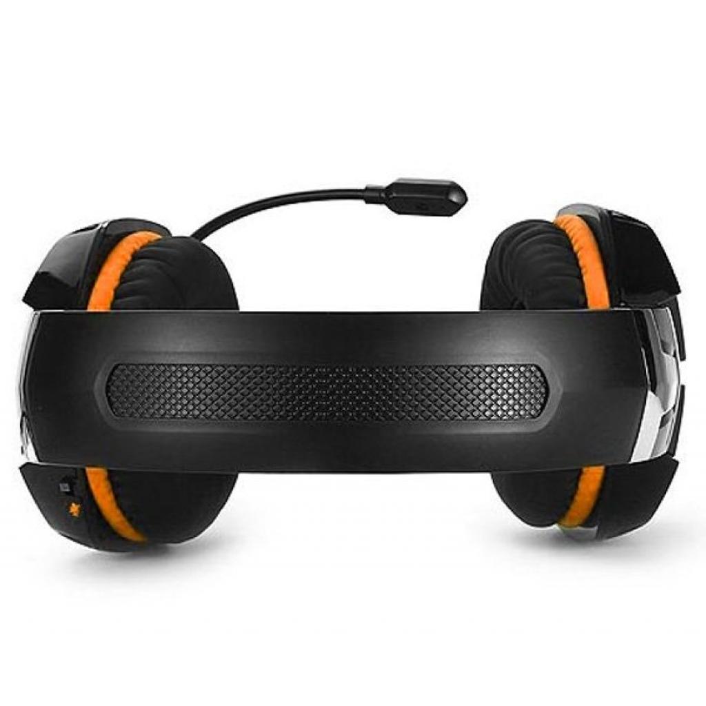 Навушники REAL-EL GDX-7700 SURROUND 7.1 black-orange - зображення 3