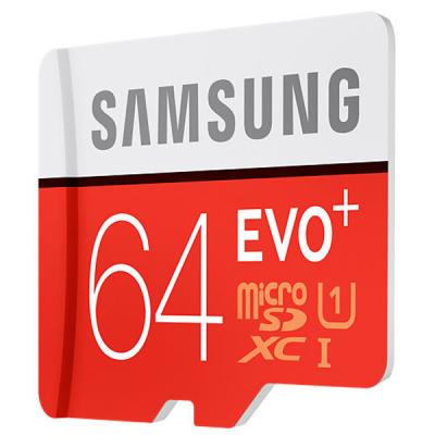 Карта пам'яті Samsung 64GB microSDXC class 10 UHS-I EVO PLUS (MB-MC64DA/RU) - зображення 3