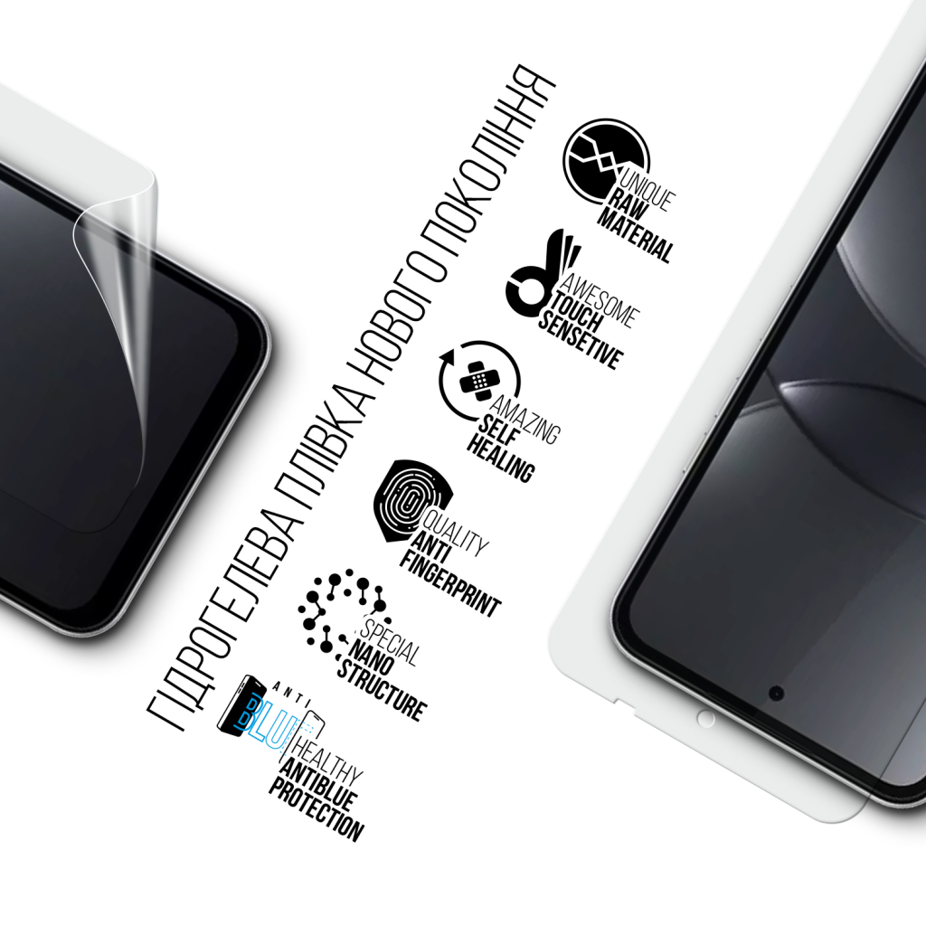 Плівка захисна Armorstandart hydrogel Anti-Blue Tecno Spark 40C 4G (ARM87322) - зображення 2