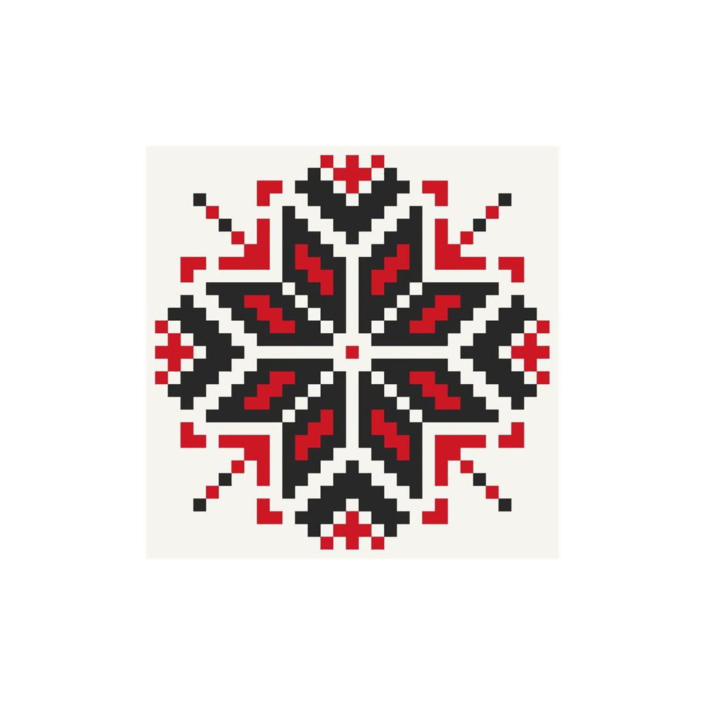 Картина по номерам ArtCraft Етнічний орнамент 30х30 см (13039-AC) - зображення 1