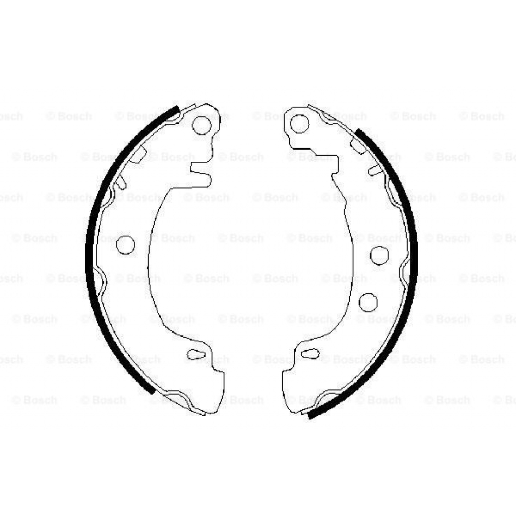 Гальмівні колодки Bosch 0 986 487 550 - зображення 5