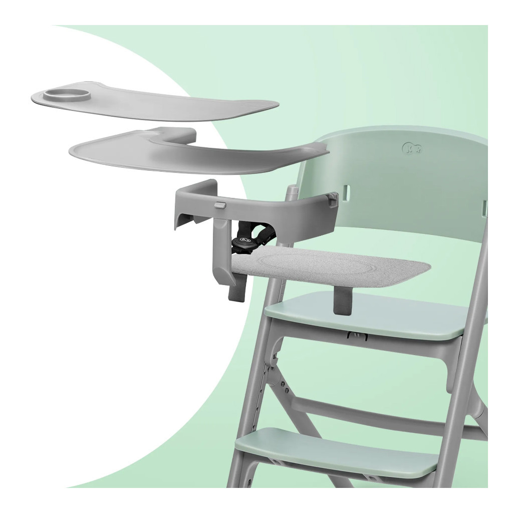 Стілець для годування Kinderkraft Livy Olive Green (5902533919628) - зображення 10