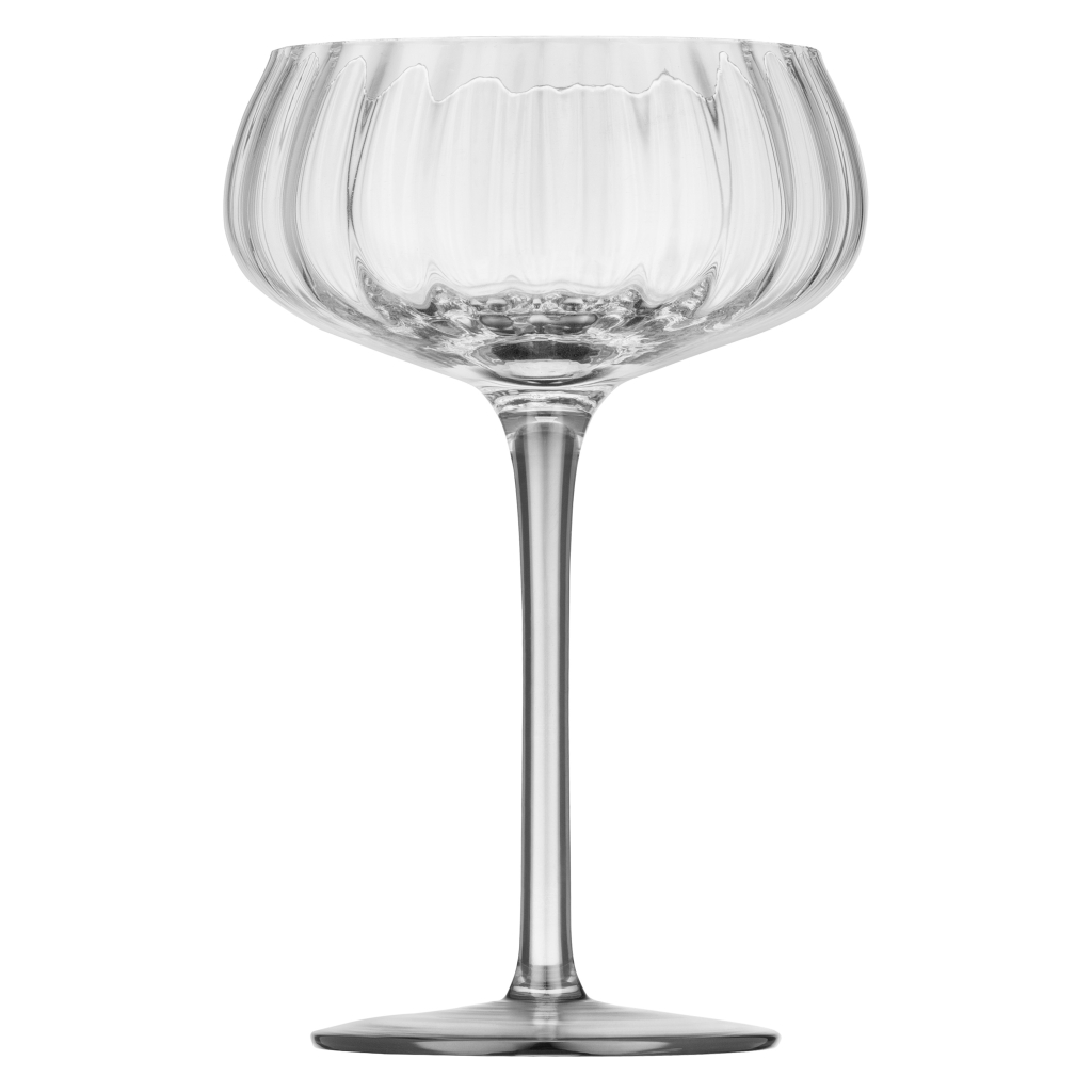 Набір келихів Ardesto Black Mars Orion 200мл, 2шт, скло, прозоро-cірий (AR2620TG) - зображення 2