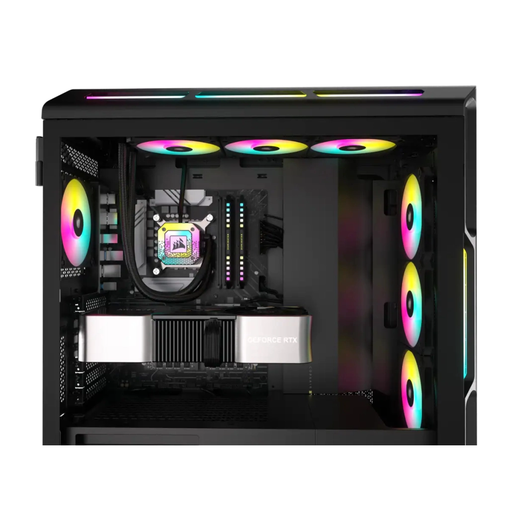 Кулер до корпусу Corsair iCUE AF120 RGB Slim Black (CO-9050163-WW) - зображення 11