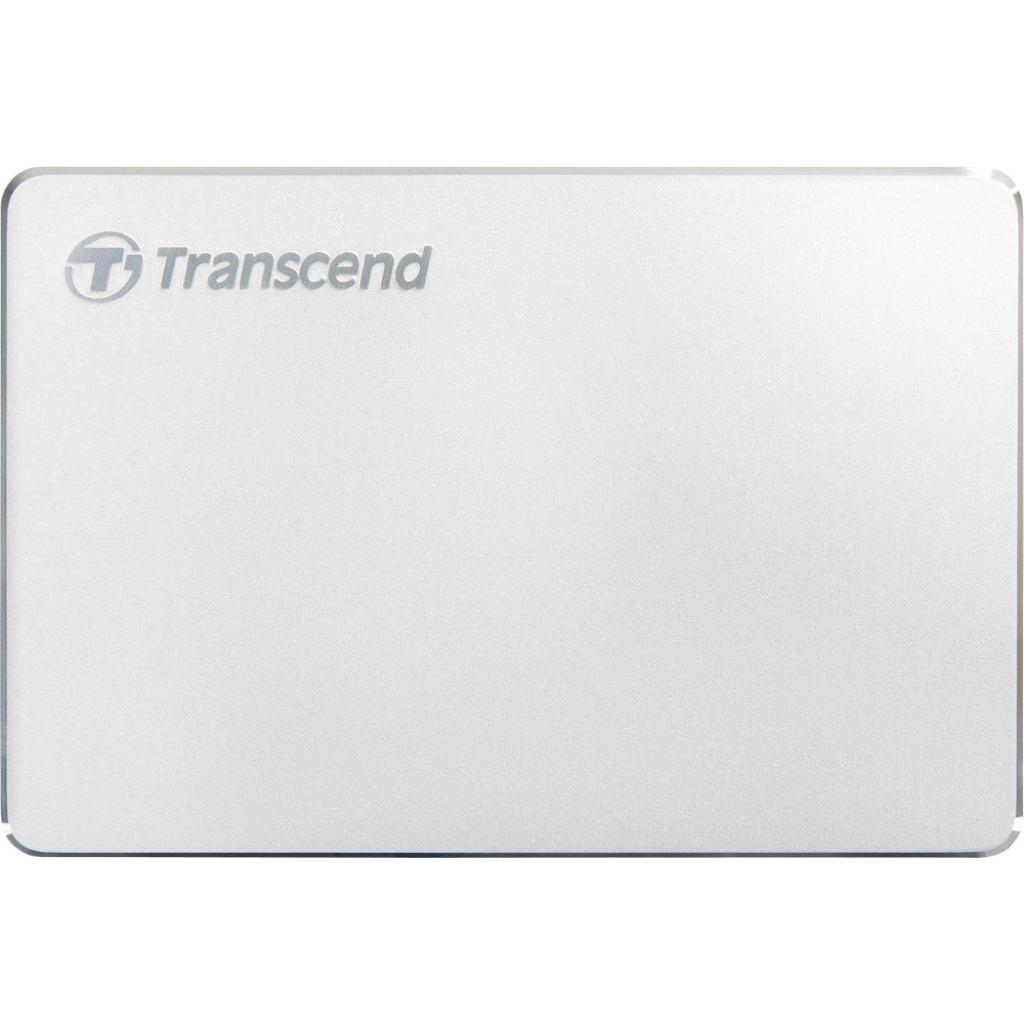 Зовнішній жорсткий диск 2.5" 2TB Transcend (TS2TSJ25C3S) - зображення 1