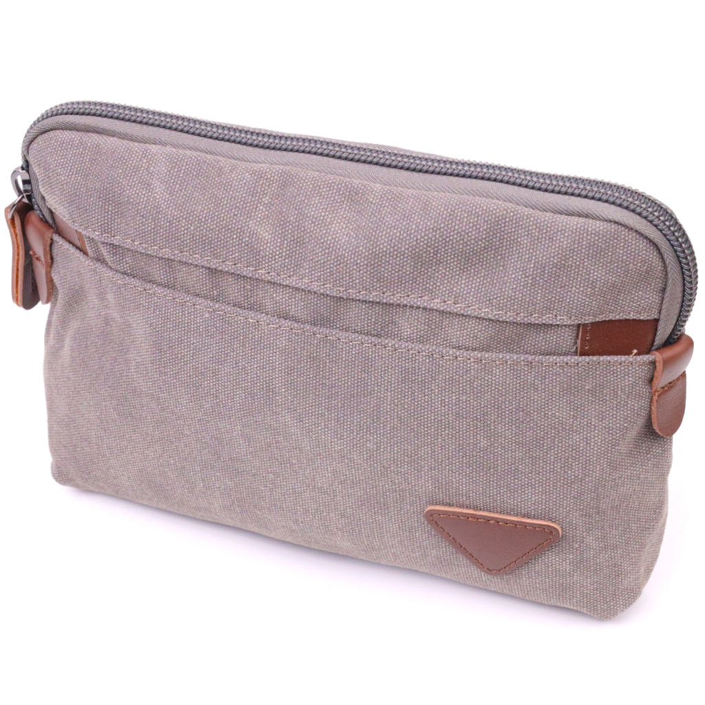 Сумка Vintage З текстилю Сіра (21259) - зображення 1