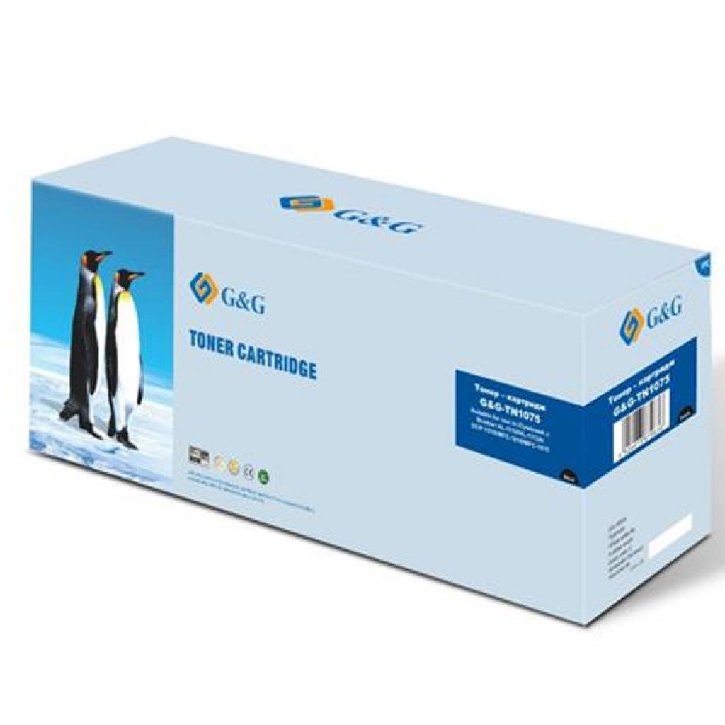 Картридж G&G для Brother HL-1112R, DCP-1512 Black (G&G-TN1075) - зображення 1