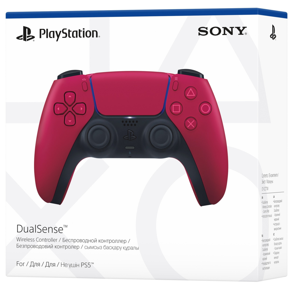 Геймпад Sony Playstation DualSense Bluetooth PS5 Cosmic Red (1000040190) - зображення 5