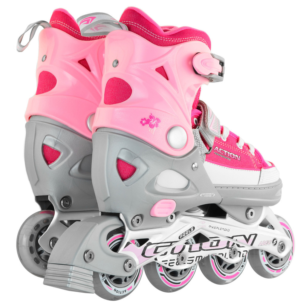Роликові ковзани Action Anny Рожеві 37-40 (PW-126B-13-2PINK/37-40) - зображення 10