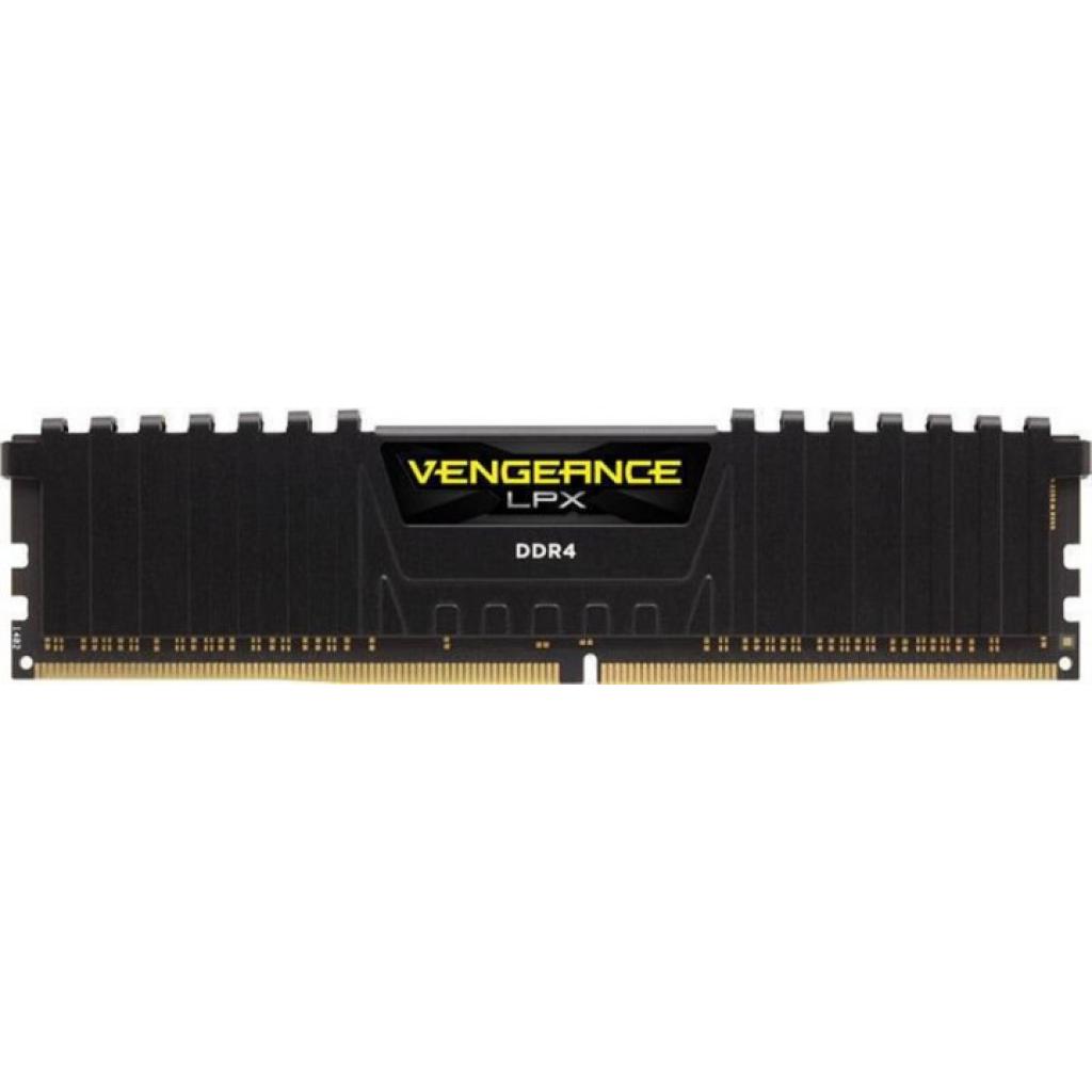 Модуль пам'яті для комп'ютера DDR4 32GB (4x8GB) 3600 MHz Vengeance LPX Black Corsair (CMK32GX4M4D3600C16) - зображення 2