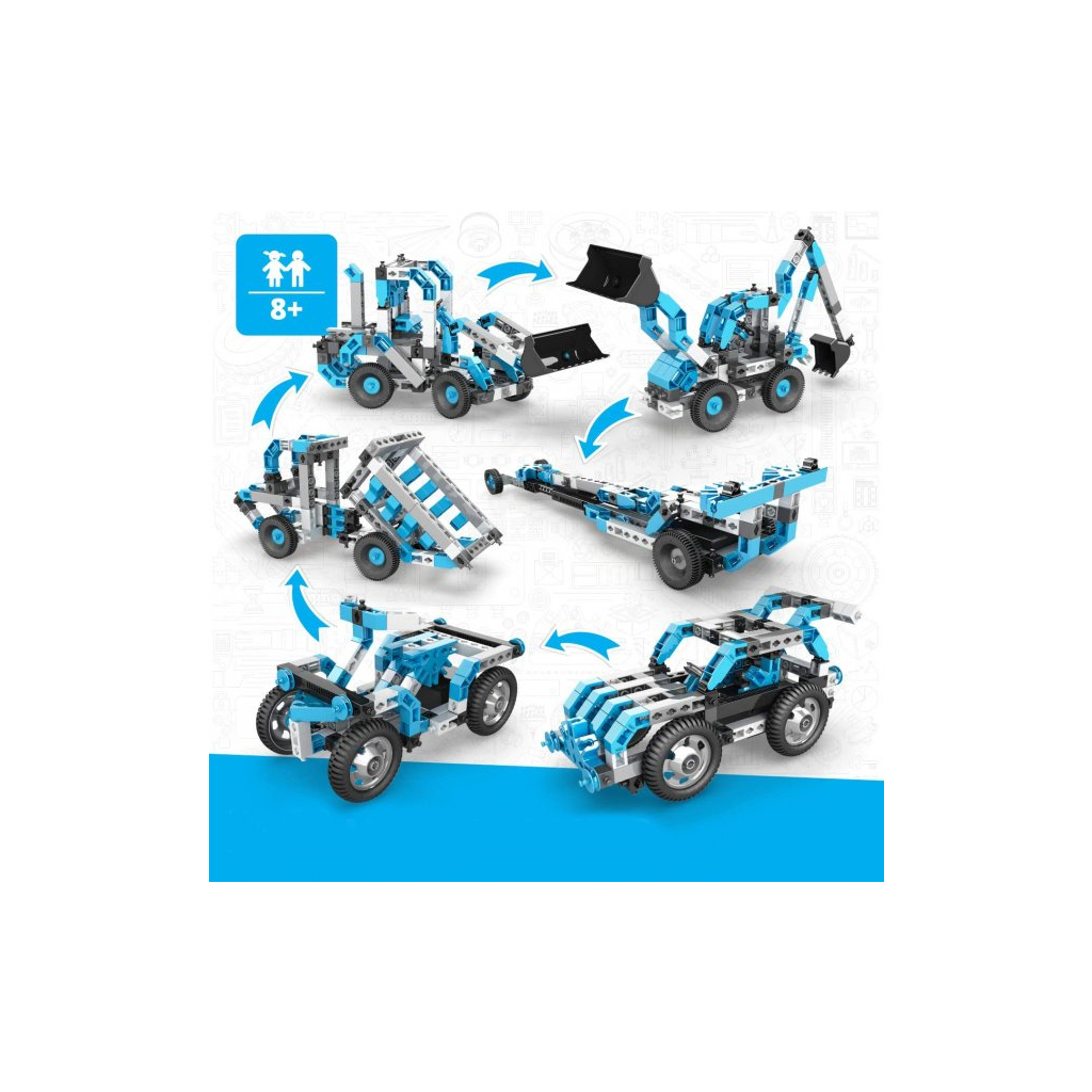 Конструктор Engino Креативна інженерія 60 в 1 моторизована (CE601MM-A) - зображення 2