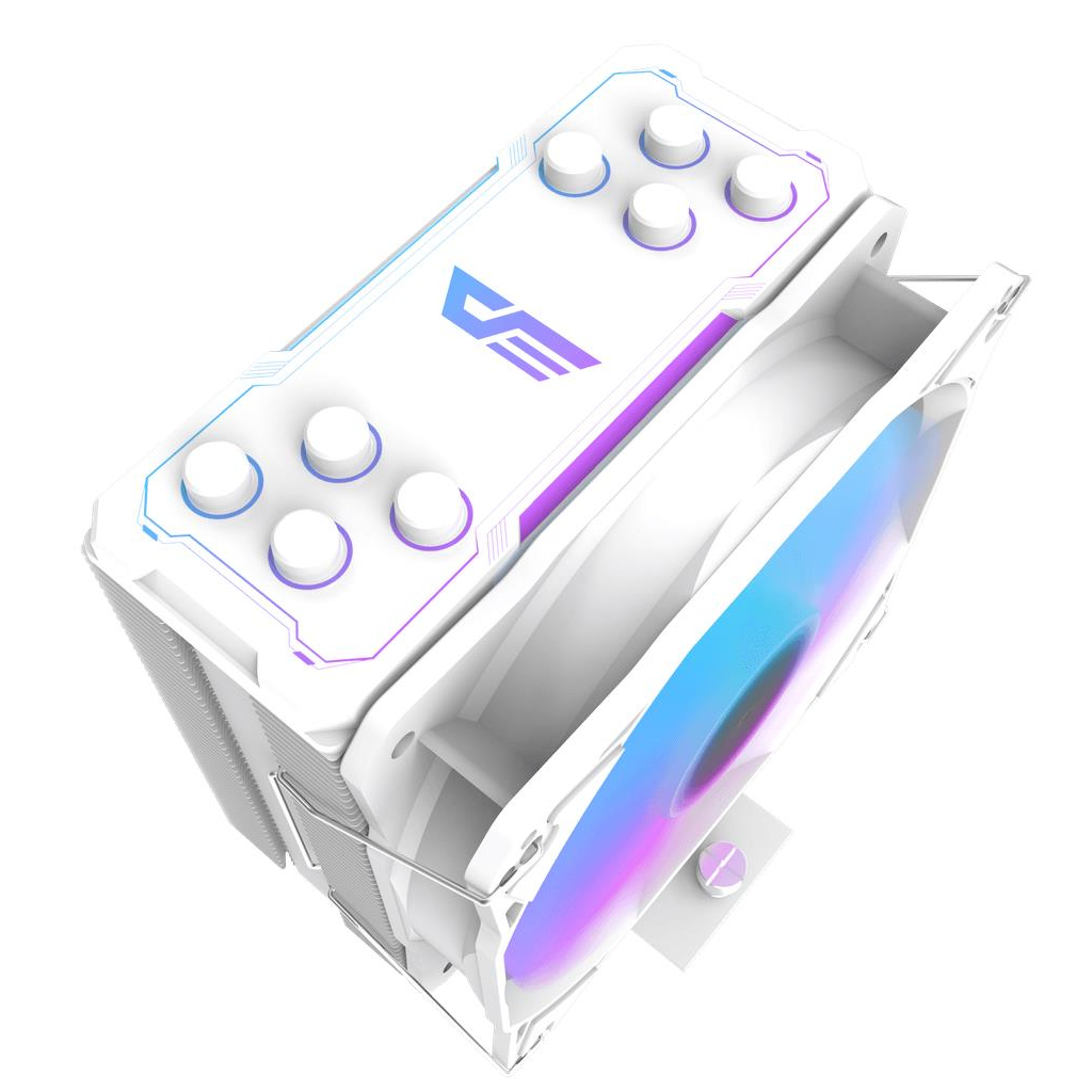 Кулер до процесора DARKFLASH Z4 PRO MIST WHITE - зображення 2