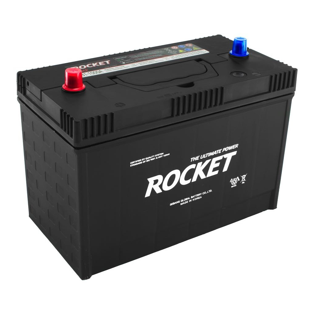 Акумулятор автомобільний ROCKET Truck 120Ah клеми по центру (1000CCA) (SMF 311000A) - зображення 1