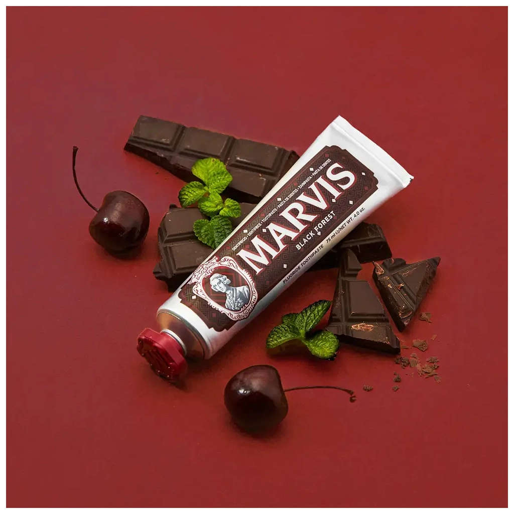 Зубна паста Marvis Чорний ліс 75 мл (8004395111633) - зображення 6