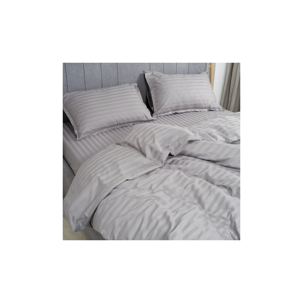 Постільна білизна Tiare 90 Сатин Страйп Кольоровий двоспальний (90_Stripe_dv) - зображення 4