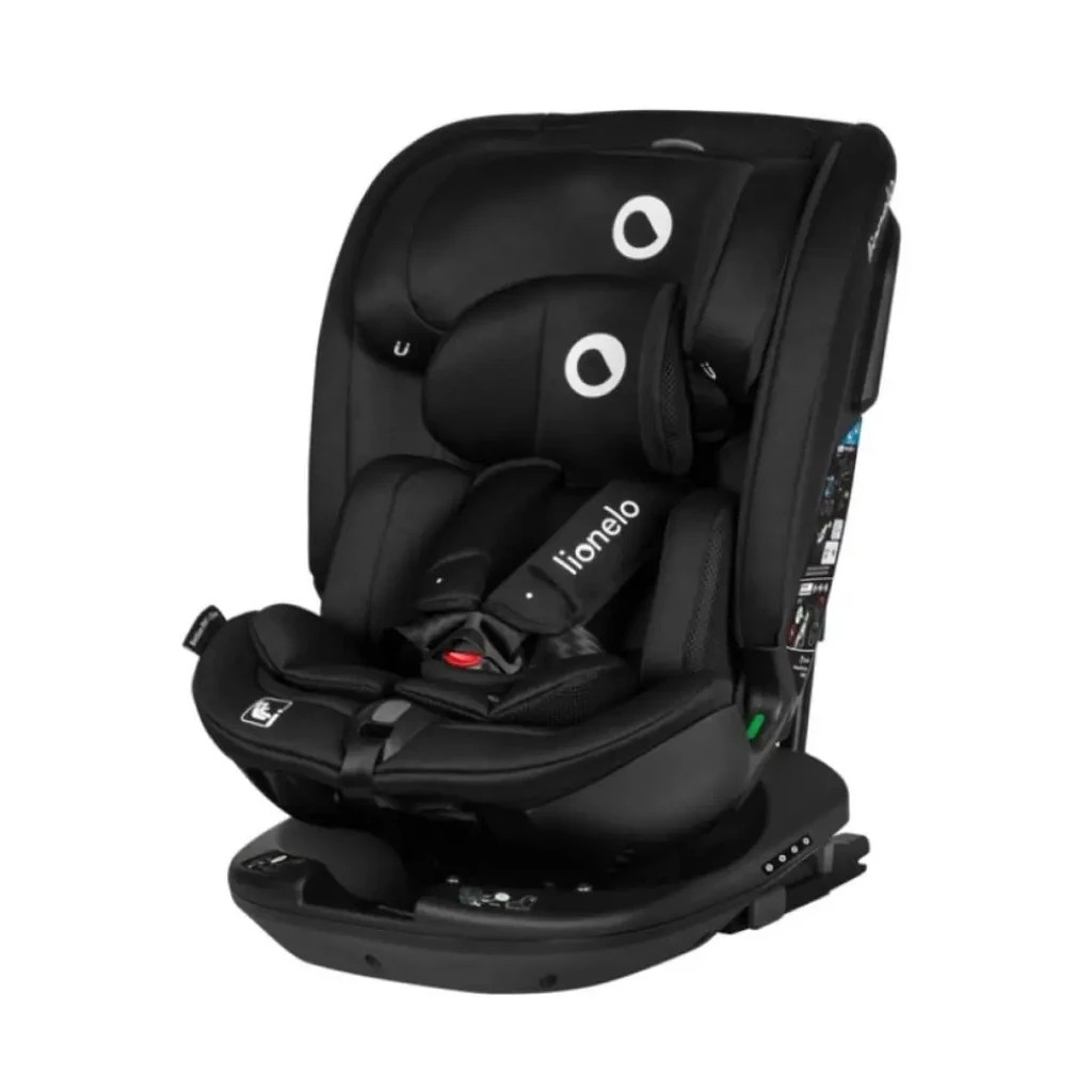 Автокрісло Lionelo Bastiaan RWF i-Size Black Carbon, чорне (LO-BASTIAAN RWF I-SIZE BLACK CARBON) - изображение 1