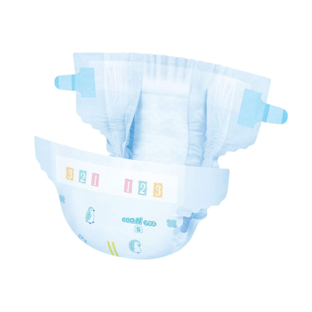 Підгузки GOO.N Plus для дітей 4-8 кг розмір S 70 шт (21000627) - изображение 2