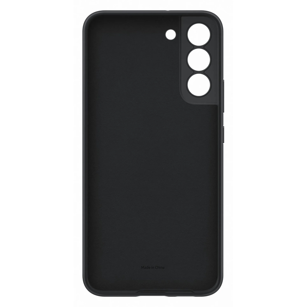 Чохол до мобільного телефона Samsung Silicone Cover Galaxy S22 Plus Black (EF-PS906TBEGRU) - зображення 3