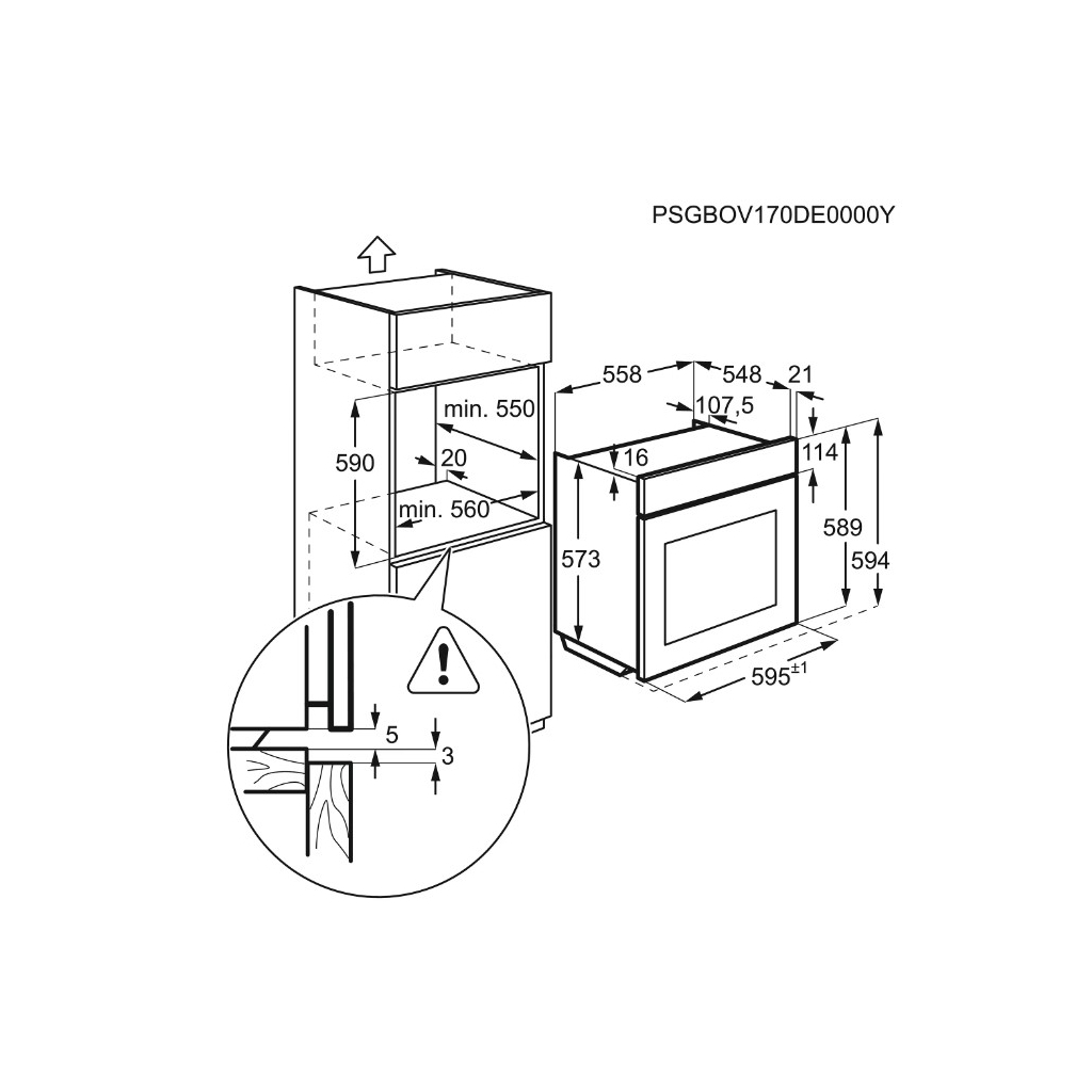 Духова шафа Electrolux OPEB2520V - зображення 9