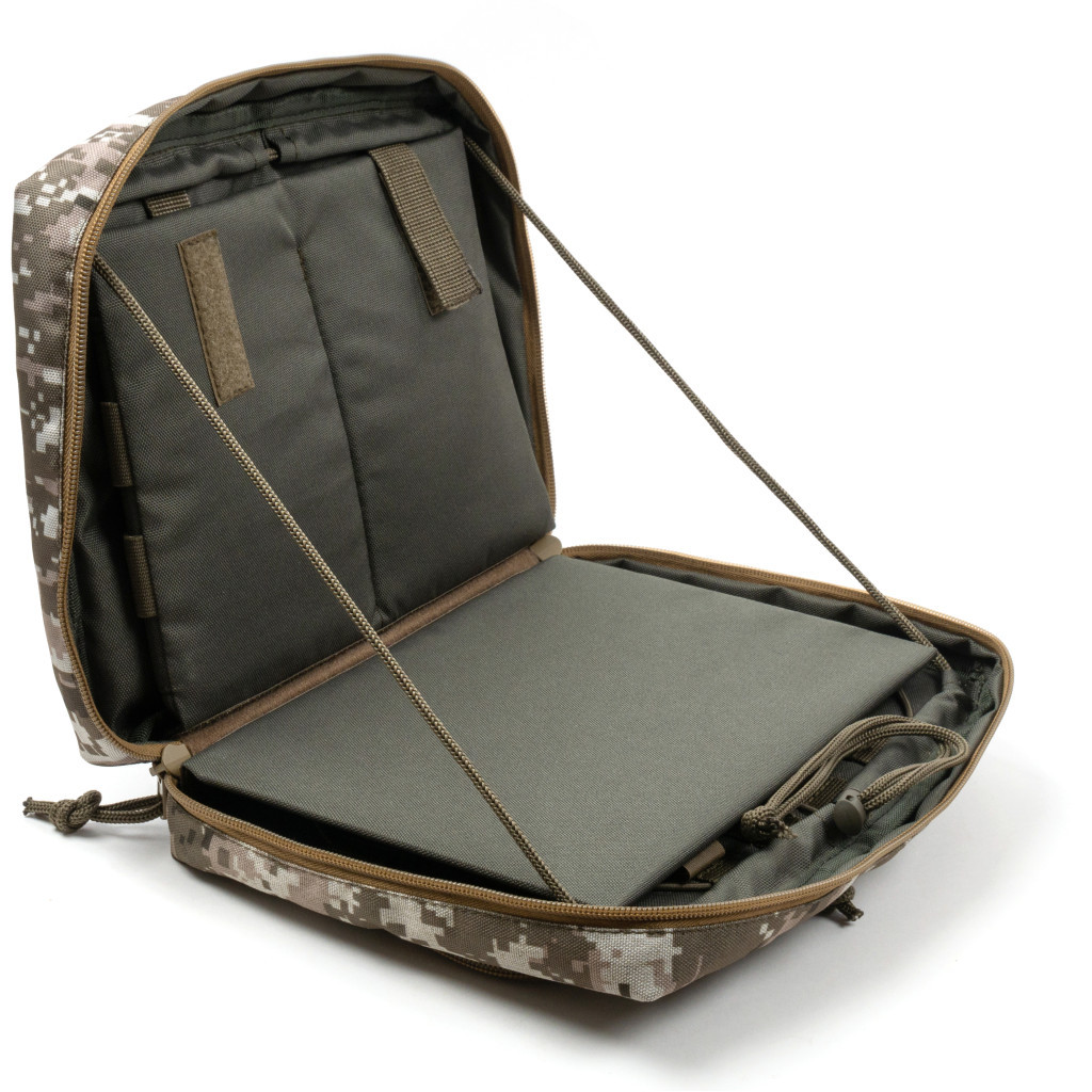 Чохол до планшета Vinga Tactical Military universal 10-11" MOLLE, Oxford 600D, pixel (VTB11UTMOP) - зображення 4