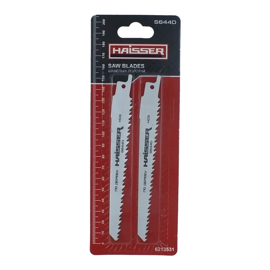 Полотно HAISSER сабельне - S 644 D н-р 2шт (43530) - зображення 1