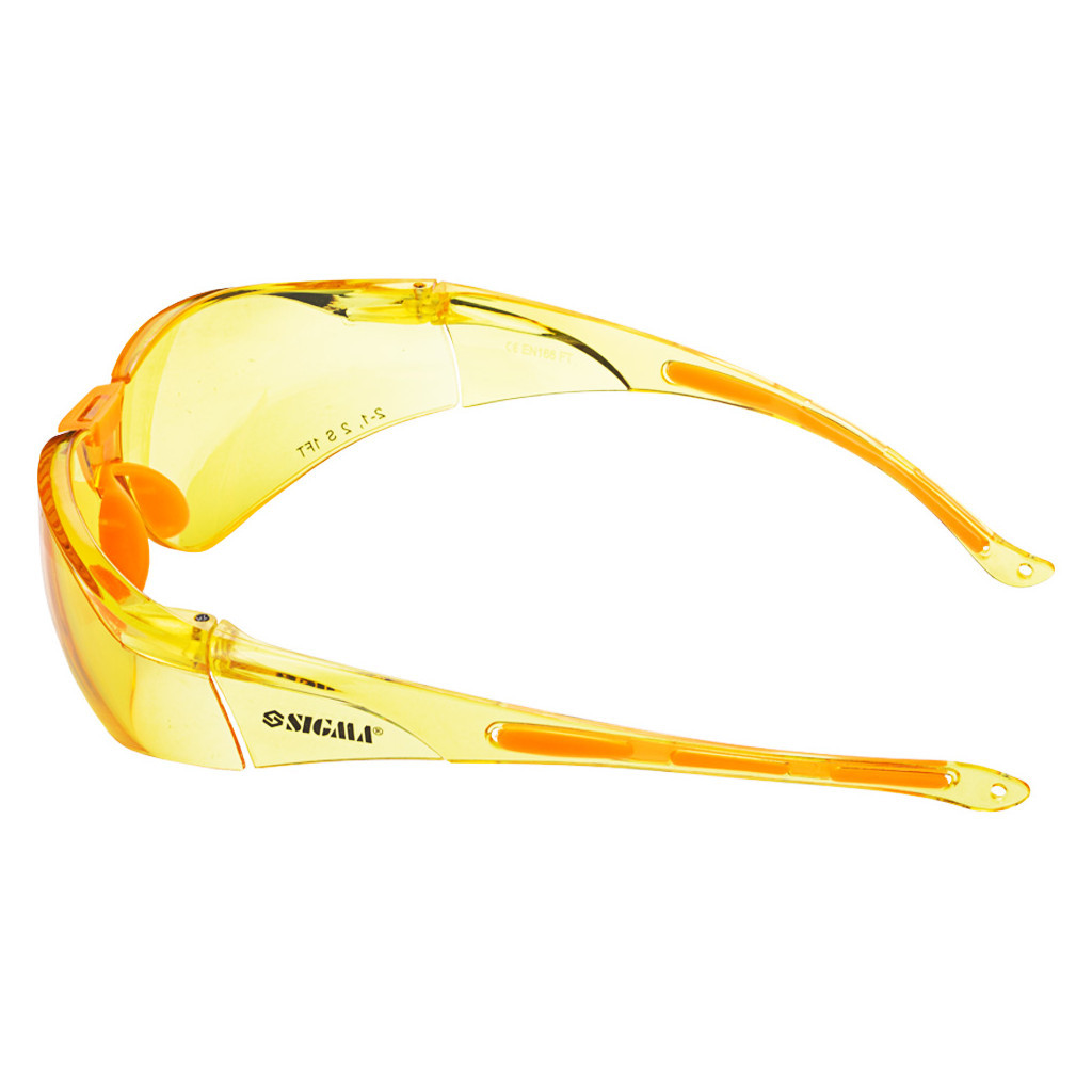 Захисні окуляри Sigma Hunter anti-scratch, бурштин (9410671) - изображение 2