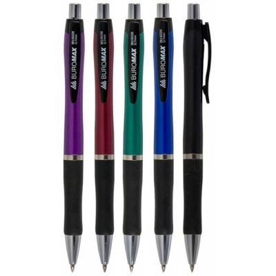 Ручка кулькова Buromax retractable, 0.7 мм (BM.8228) - зображення 1