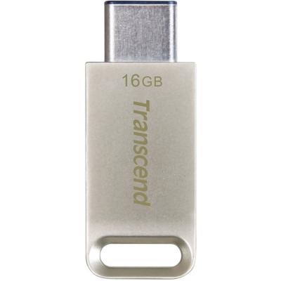 USB флеш накопичувач Transcend 16GB JetFlash 850 Metal USB 3.1 Type-C (TS16GJF850S) - зображення 2