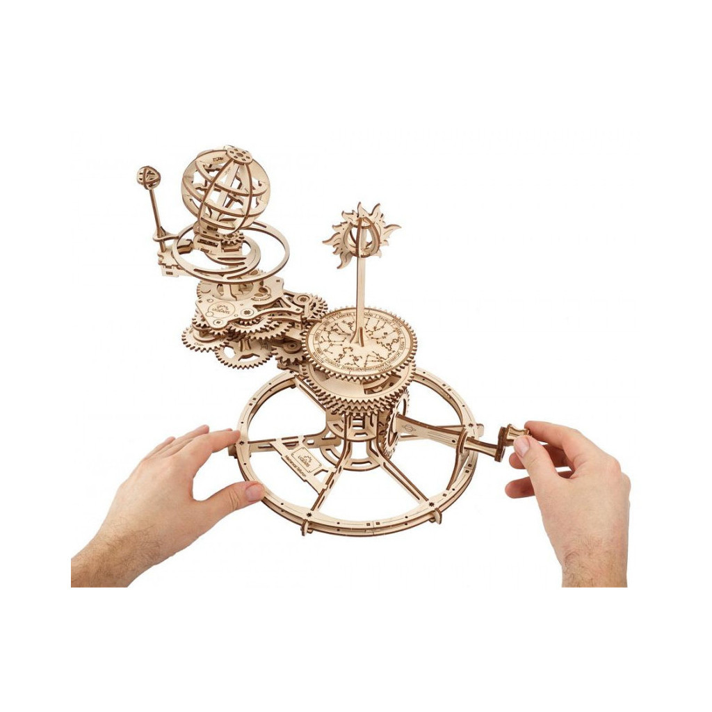 Конструктор Ugears Механічний Телурій (6337392) - зображення 8