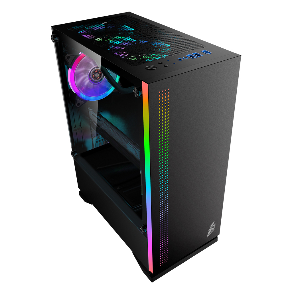 Корпус 1stPlayer BS-3-3R1-BK - зображення 3