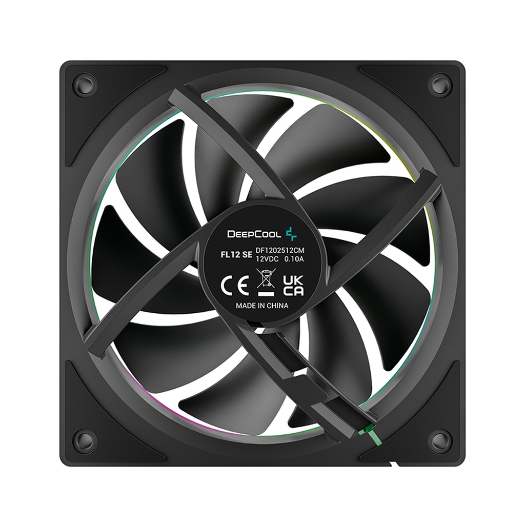 Кулер до корпусу Deepcool Вентилятор Deepcool FL12SE для корпусу 120x120x25мм, HB, 4001900 RPM10, (FL12 SE) - зображення 3