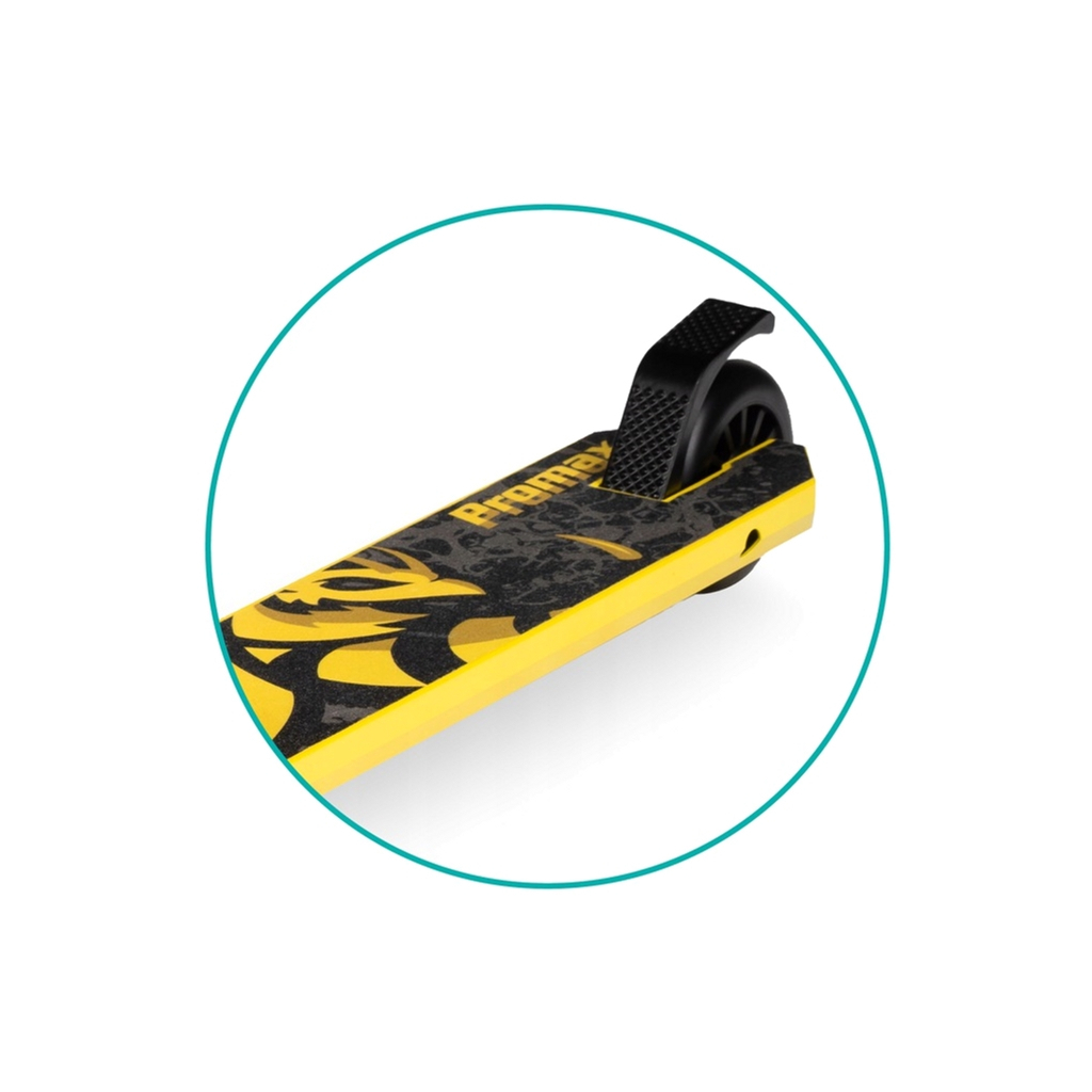 Самокат Qkids Ivo трюковий Yellow (KIDS00028) - зображення 6