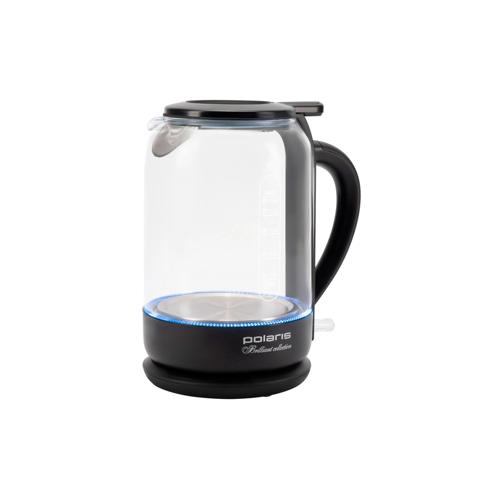 Електрочайник Polaris PWK 17103CGL Water Way Pro Чорний - зображення 2
