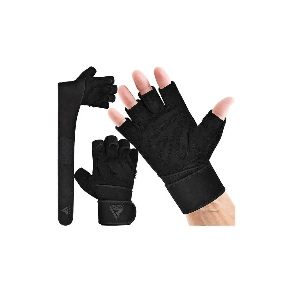 Рукавички для фітнесу RDX L4 Micro Plus Black XL (WGM-L4B-XL+) - зображення 2