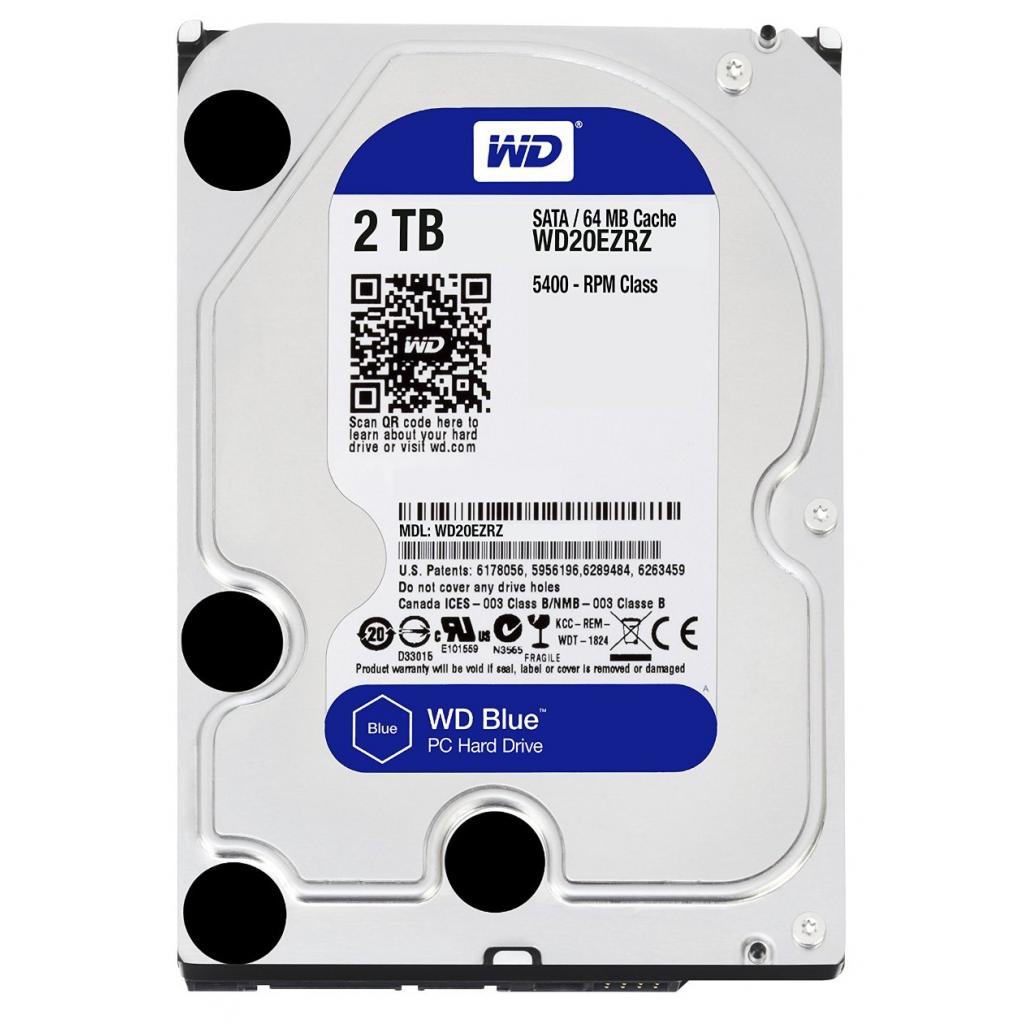 Жорсткий диск 3.5" 2TB WD (WD20EZRZ) - зображення 1