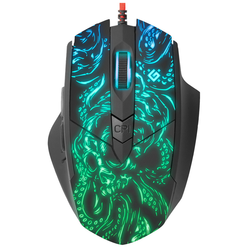 Мишка Defender Titan GM-650L RGB Black (52650) - зображення 3